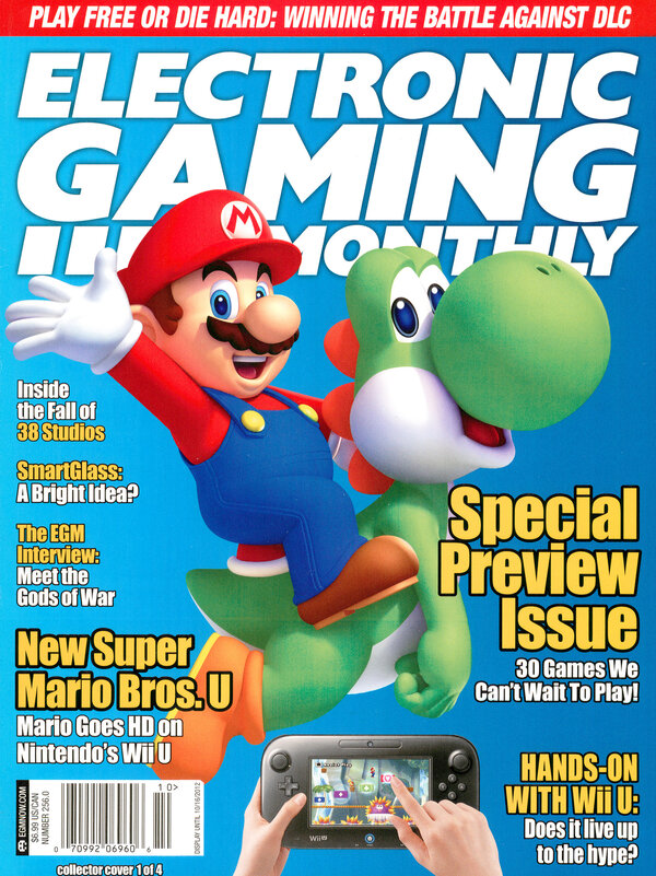 Electronic Gaming Monthly Issue 256 (September October 2012) cover
